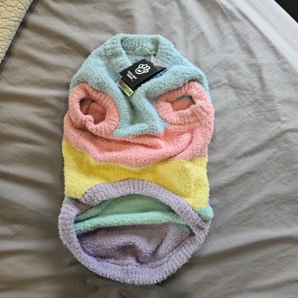 NWT - Canada Pooch - Pastel Party Sweater - Size 24 - Picture 3 of 5